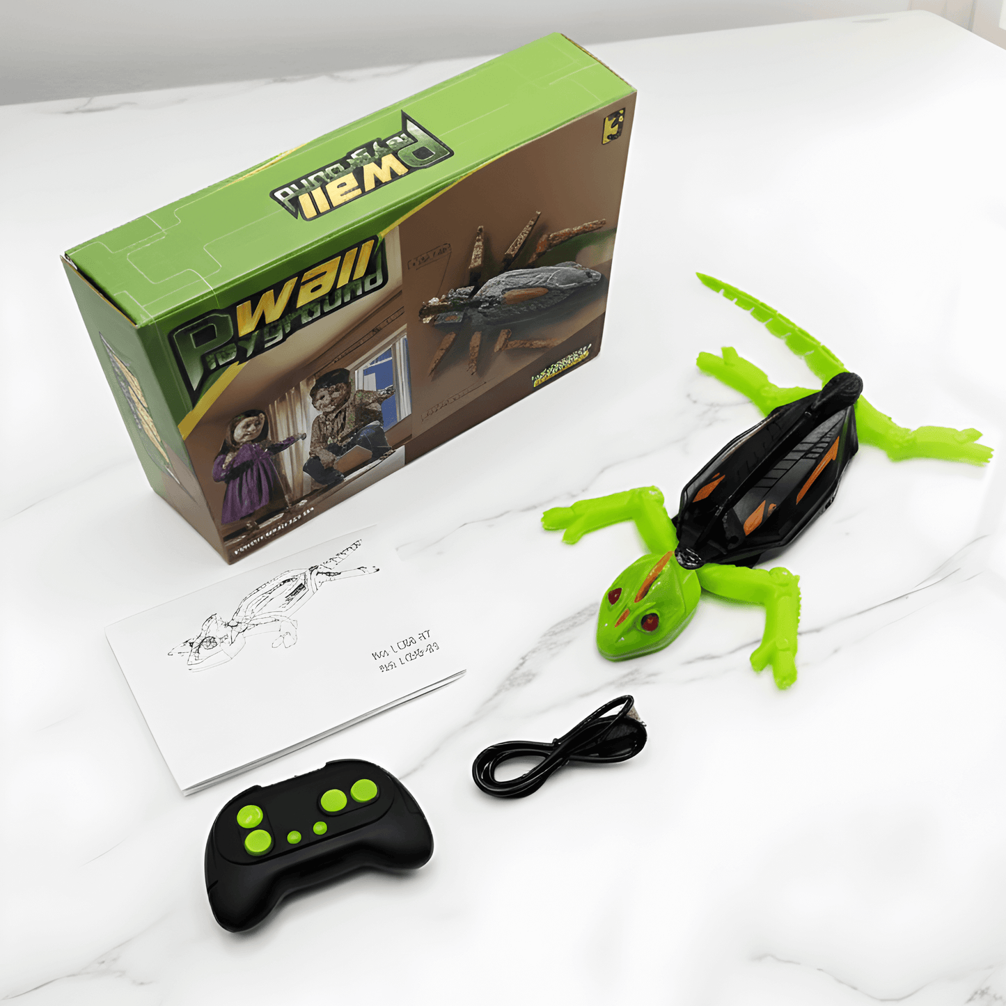 CrawlBot Pro™ – Vægklatrende Gekko/Kakerlak Legetøj