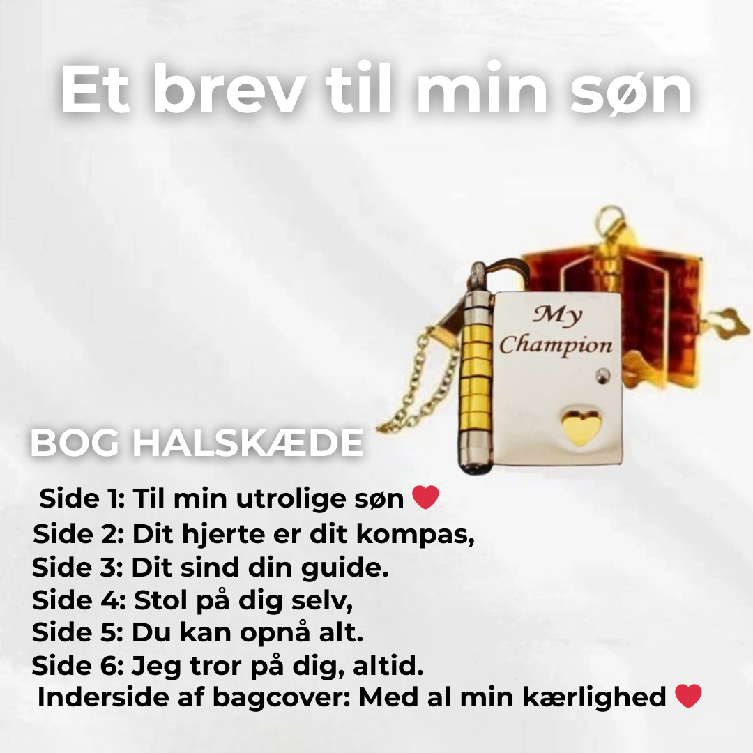 BogKæde™ - Vis din kærlighed til dit barn!