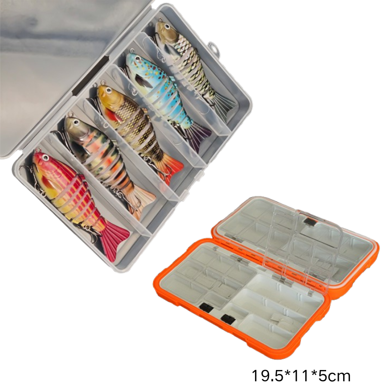 🎣 50% RABAT! 🐟 Multi-segmenteret bionisk svømmende kunstagn