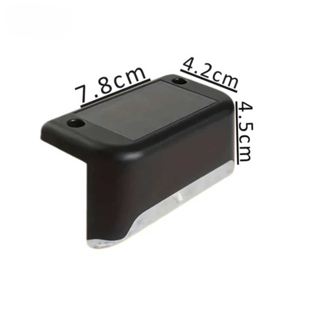 SolarGlow™ | Solcelledrevne trinlys – skab smuk belysning i haven, på trappen og omkring poolen