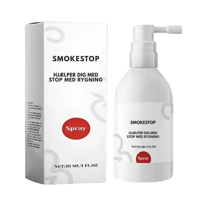 SmokeStopSpray™ – Naturlig Spray mod Nikotintrang