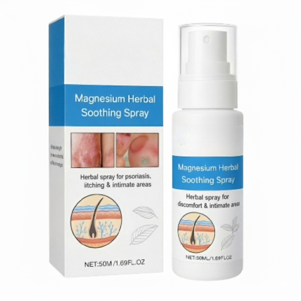 DermaMag™ – Naturlig Magnesium Spray til Hudbehandling
