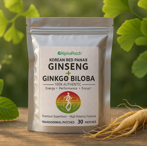 AlphaPatch Ginseng™ – Naturligt Plaster til Stærke & Varige Erektioner