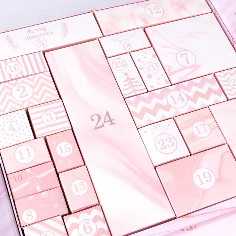 🎄 Jule adventskalender – Tilpasset nedtællingsgaveæske