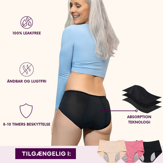 VivaDry™ | Lækagesikkert undertøj (5-pak)