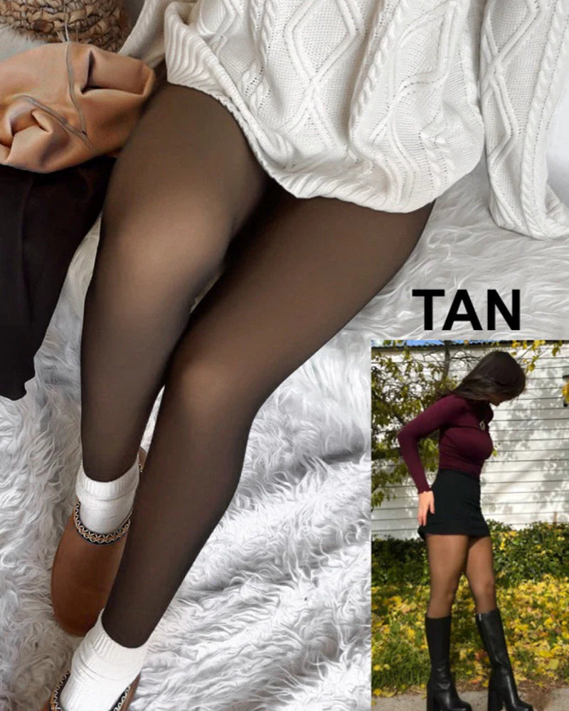 Luvia Fleece Lined Tights