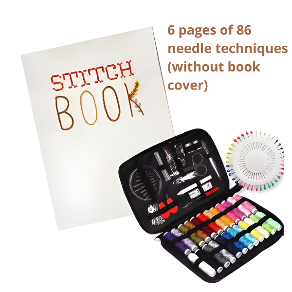 SewDiary™™Book™ – Lær at Brodere – Broderibog for Unge og Gamle