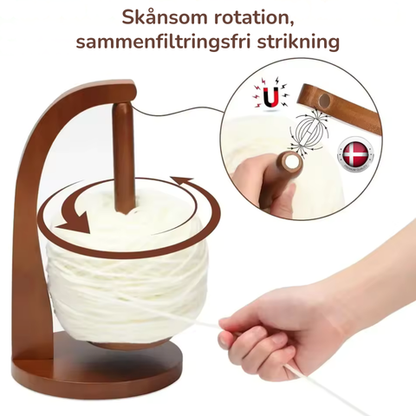 SpindeGarnGenie™ | Slip for filtret garn og frustrerende rod