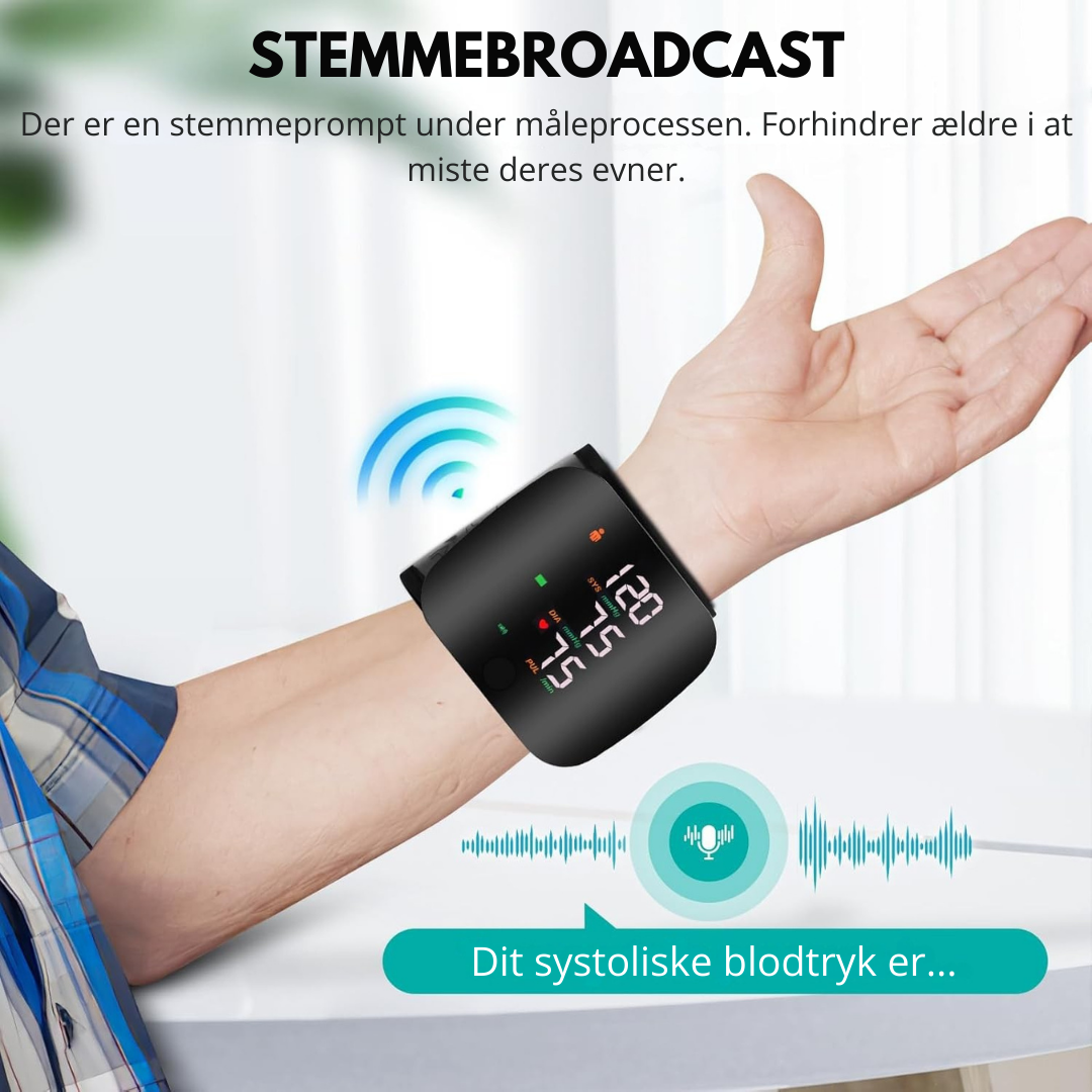 Serco Pro™ | Intelligent blodtryksmåler  - Klinisk Præcision. Altid og overalt.