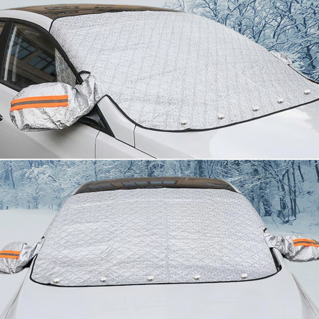 IceShield Pro™ Vindrutsskydd som fästs på sekunder