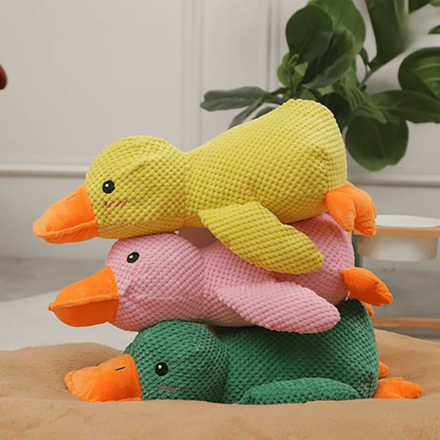 🐾 DoggieQuackPal™ – Sjov og blød ven til din hund