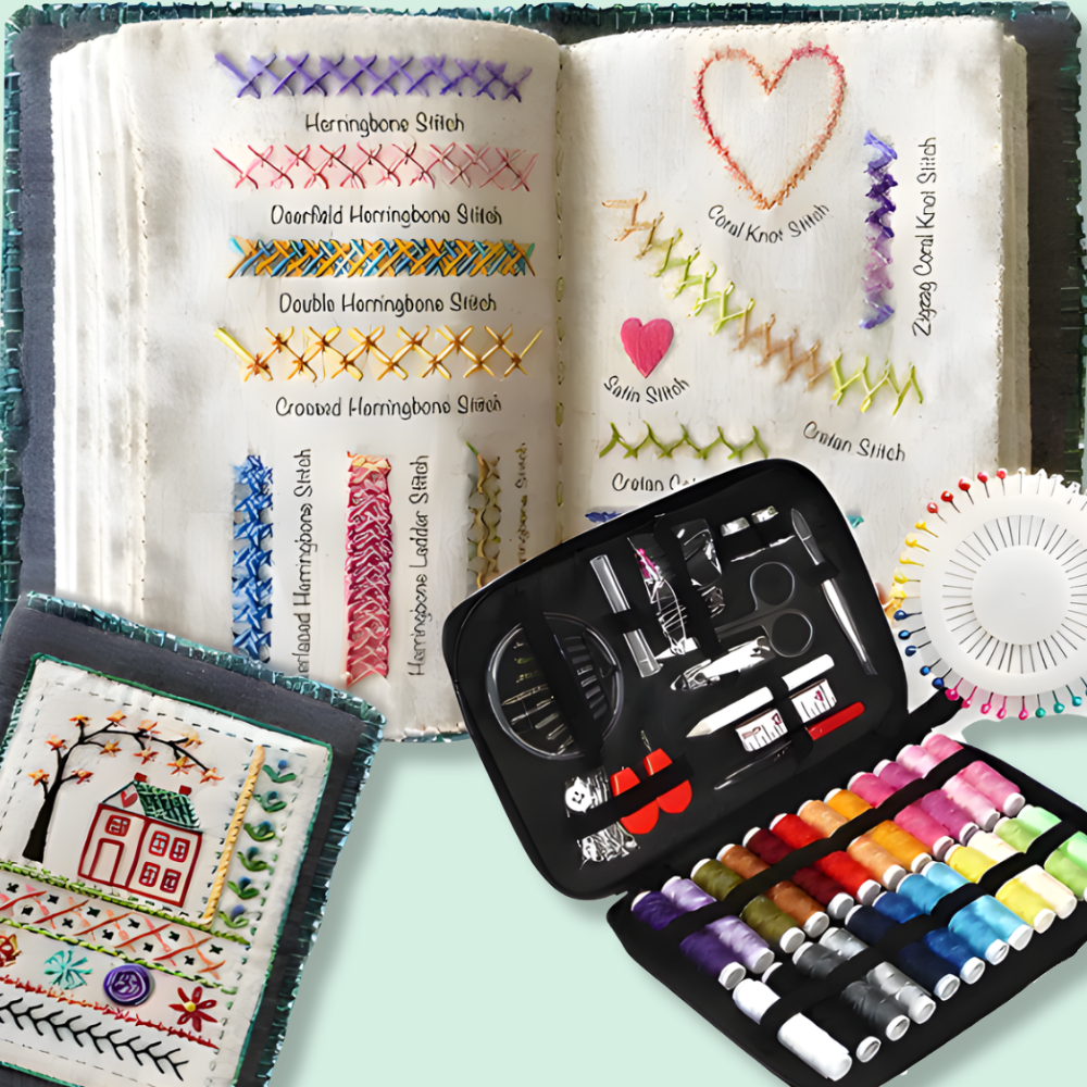 StitchCraft™ – Stofbroderi Øve- & Lærebog