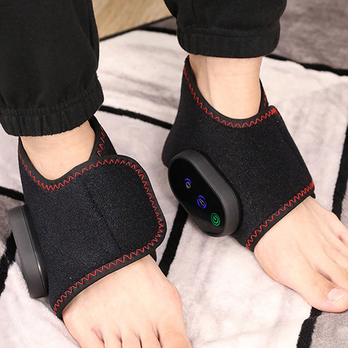 InstantFootMassager: Genopladelig Trådløs Ankel Og Fodmassager