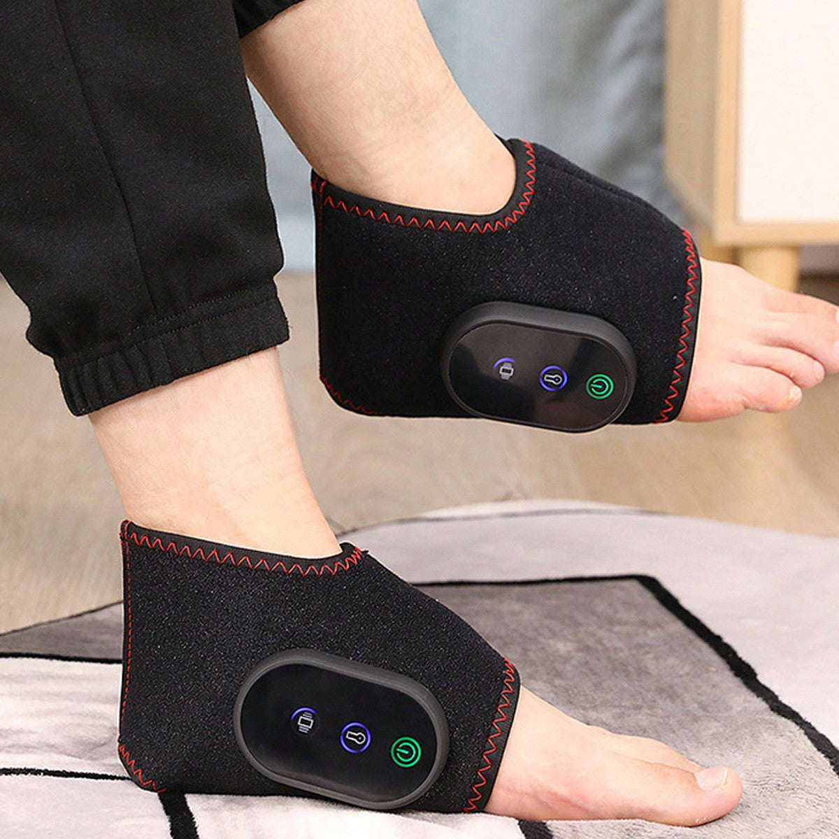 InstantFootMassager: Genopladelig Trådløs Ankel Og Fodmassager