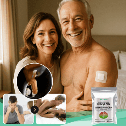 AlphaPatch Ginseng™ – Naturligt Plaster til Stærke & Varige Erektioner