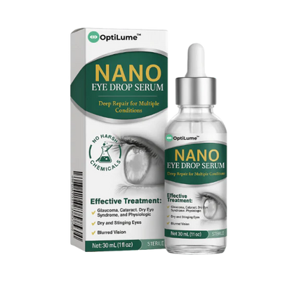 OptiLume™ | Genskab 98% skarpere syn med blot én dråbe
