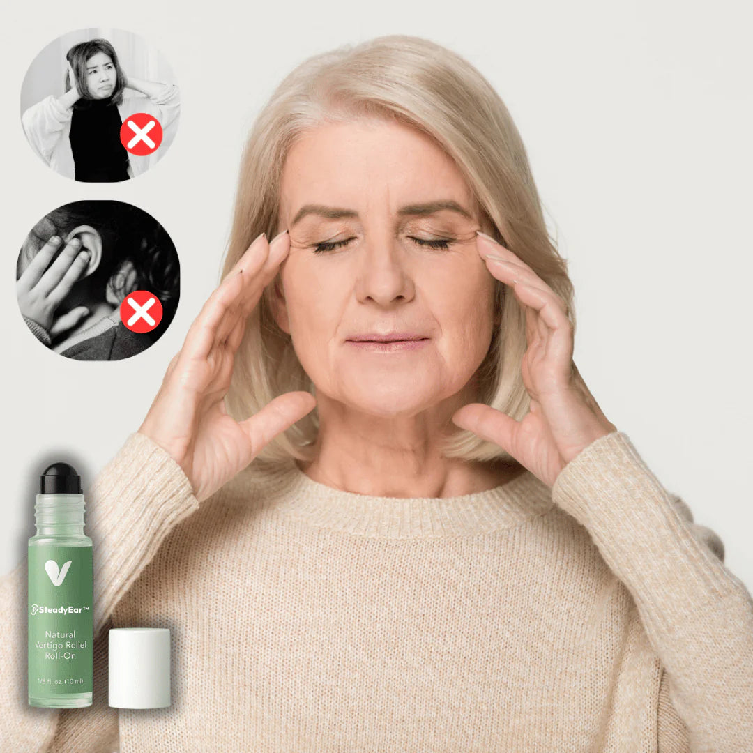 SteadyEar™ - Stop svimmelhed på få minutter – naturligt & uden træthed!