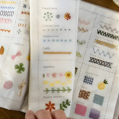 StitchCraft™ – Stofbroderi Øve- & Lærebog
