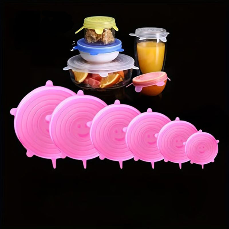 BevarFrisk Kompakt | Silikonovertræk Stretchlock Genanvendelige Lufttætte Madlåg