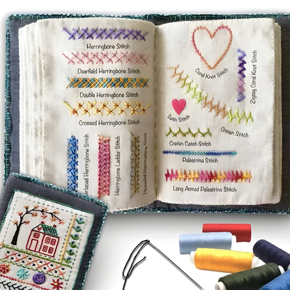 StitchCraft™ – Stofbroderi Øve- & Lærebog