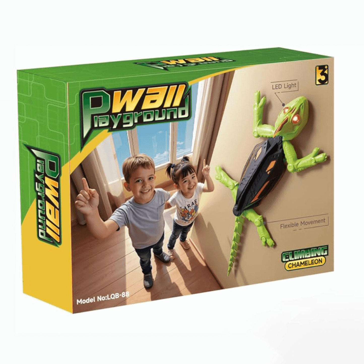 CrawlBot Pro™ – Vægklatrende Gekko/Kakerlak Legetøj