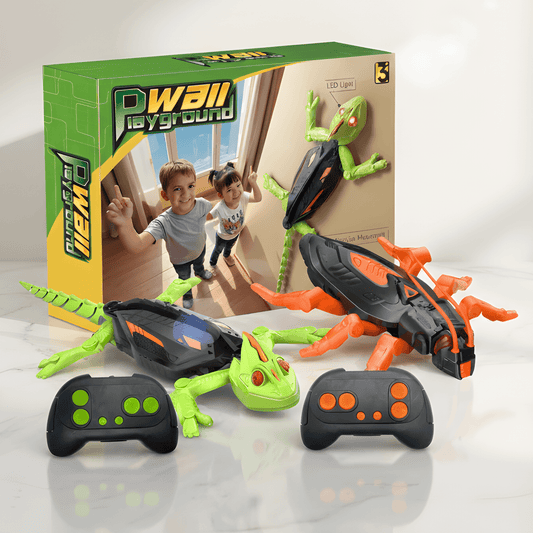CrawlBot Pro™ – Vægklatrende Gekko/Kakerlak Legetøj
