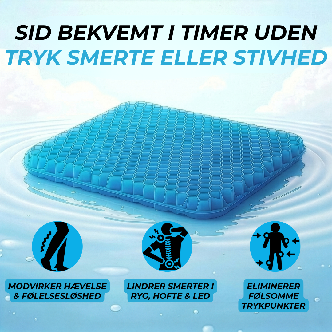 SiddeRo™ – Komfortabel støtte til mange timers afslapning