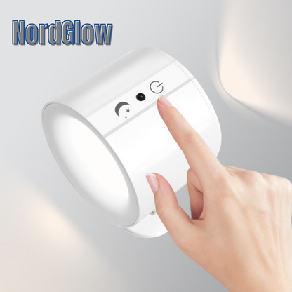 NordGlow™ | Magnetisk LED væglampe – fleksibel belysning til hele hjemmet