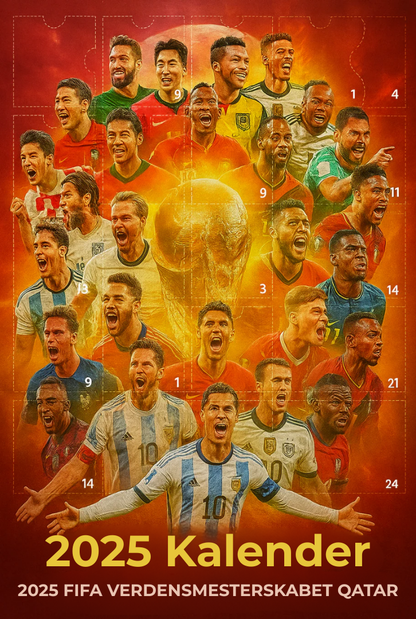 24GoalTime™ – Nedtælling til jul for fodboldhelte