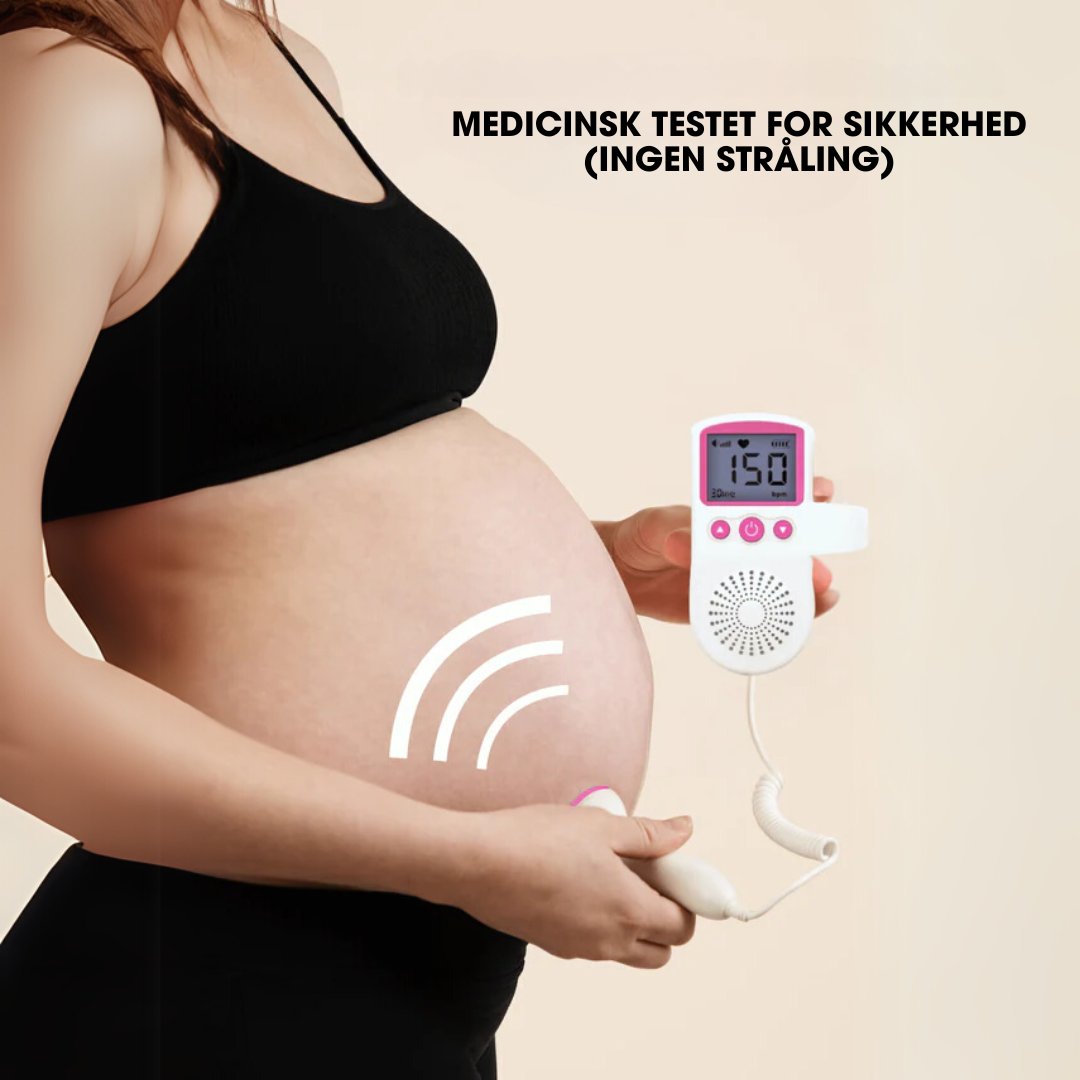 BellyBeat™ – Hør hjerteslaget, føl forbindelsen + GRATIS lydgel