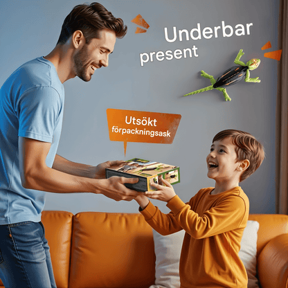 CrawlBot Pro™ – Vægklatrende Gekko/Kakerlak Legetøj