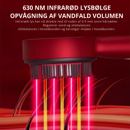 GlowHairBrush™ | Få fyldigere og længere hår på 60 dage