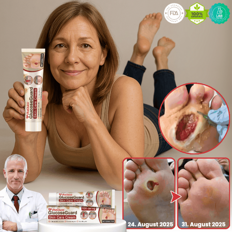 VitaGluco™ | Stop genstridige diabetiske sår og genskab sund hud på få dage