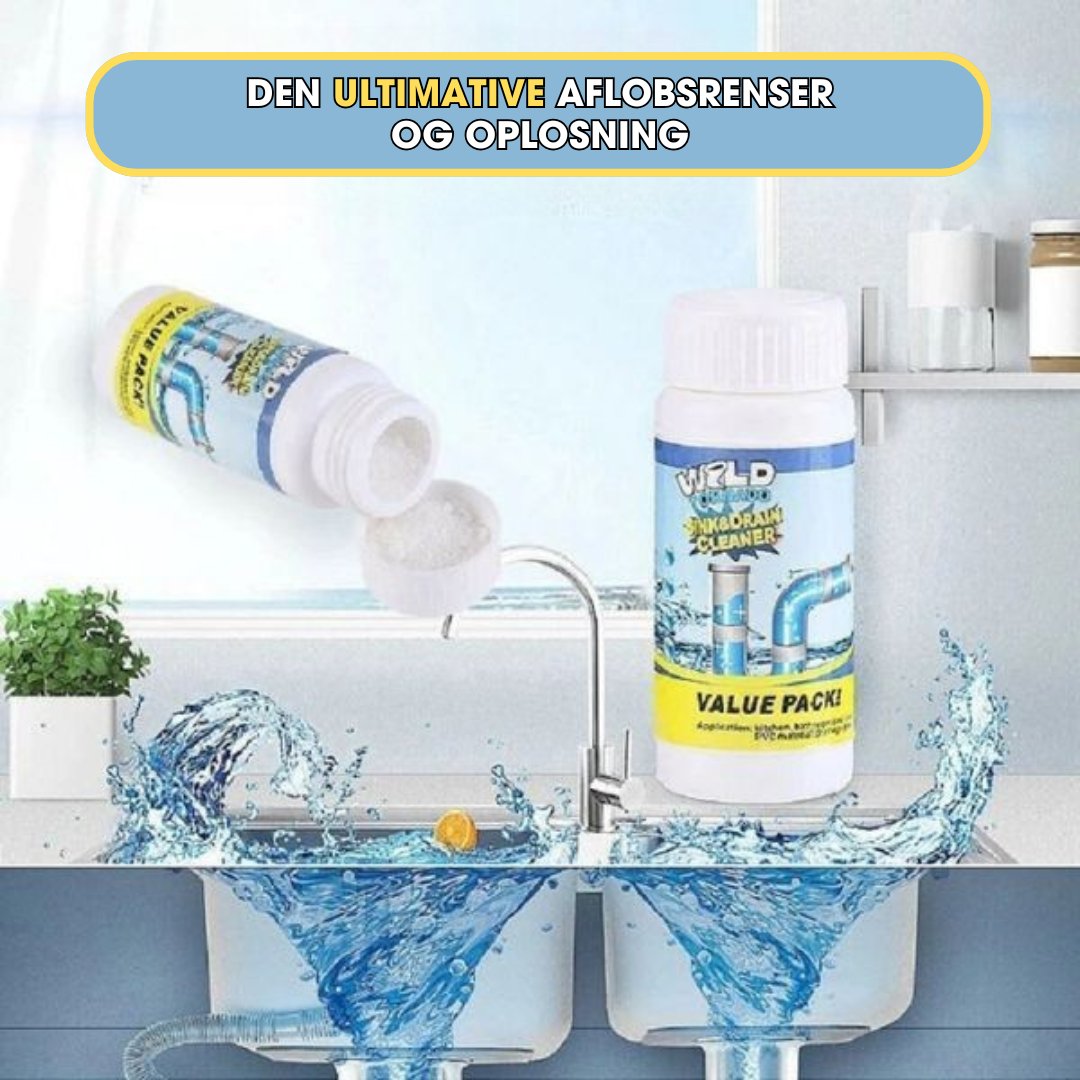 CycloneClean™ – Opløser og desinficerer i ét enkelt trin