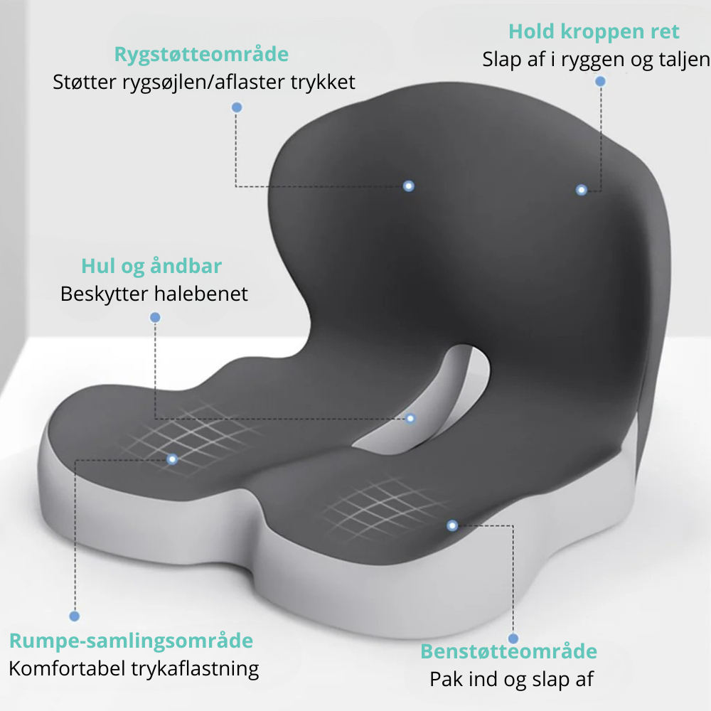 SitSure Pro™ - Ergonomisk sædehynde for ultimativ komfort