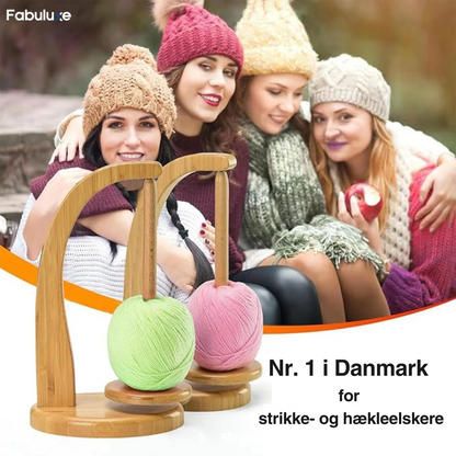 SpindeGarnGenie™ | Slip for filtret garn og frustrerende rod