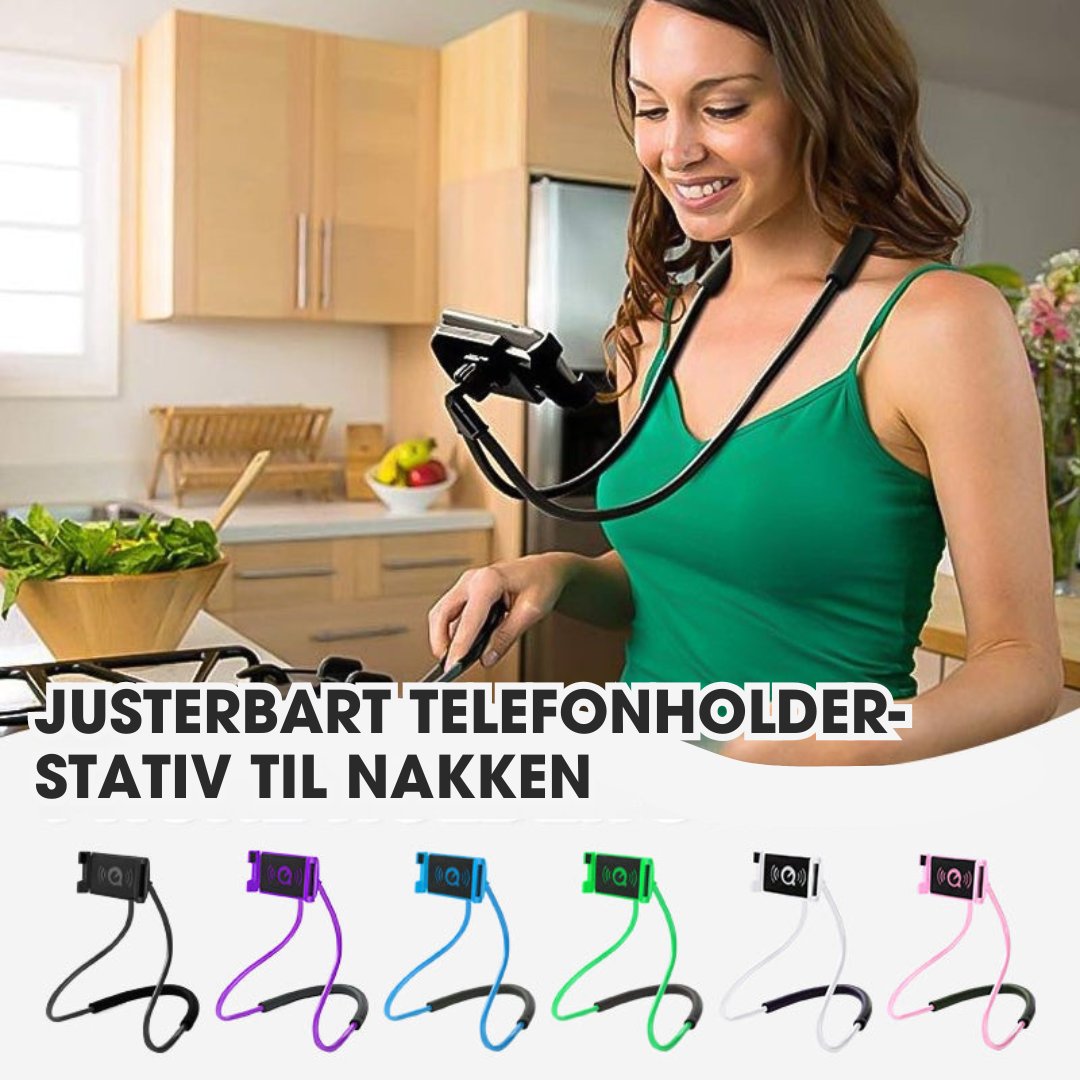 EasyViewWear™ - Justerbar telefonholder til halsen