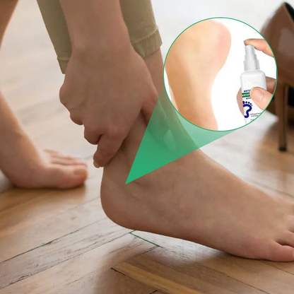 FootCare Spray 1+1 GRATIS: Antimikrobiel Dyb Hydrering Fodpleje Spray
