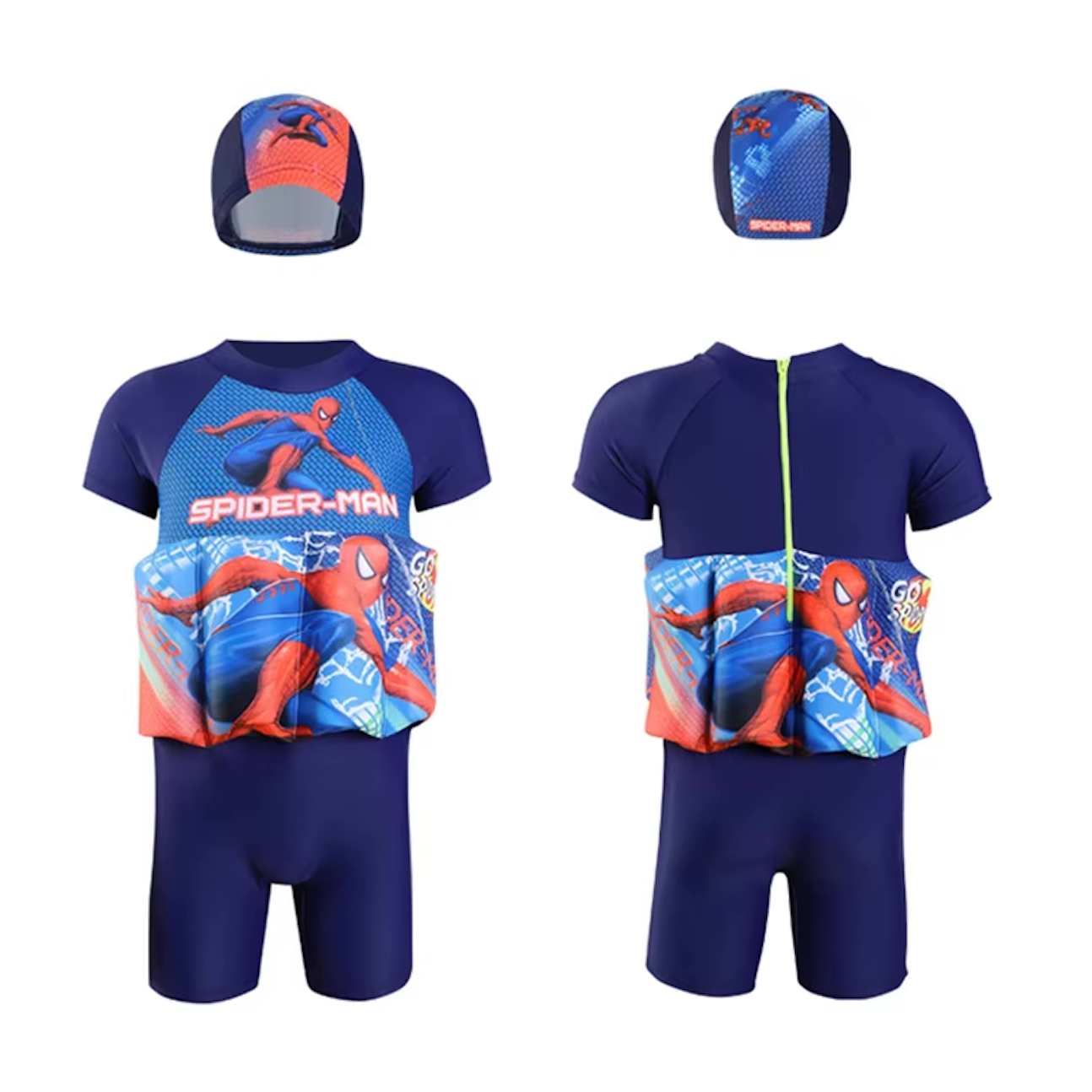 Simdräkt 3-i-1 flyttande med UV-skydd SPF 50+