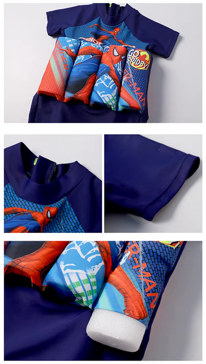 Simdräkt 3-i-1 flyttande med UV-skydd SPF 50+