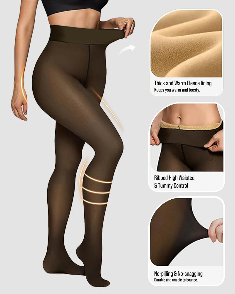 Luvia Fleece Lined Tights