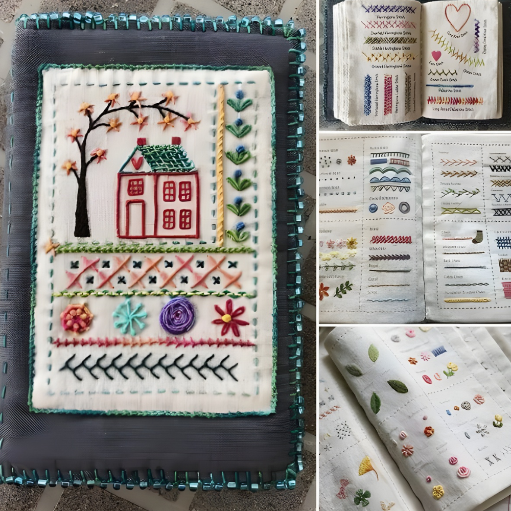 StitchCraft™ – Stofbroderi Øve- & Lærebog