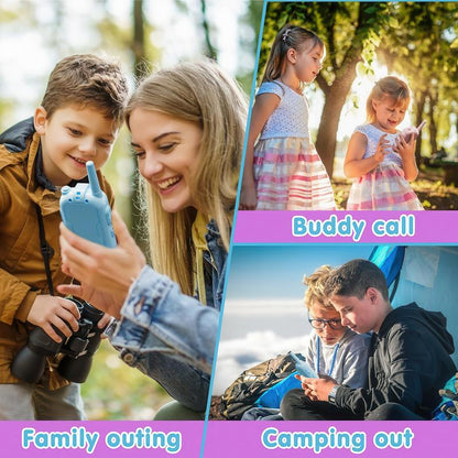 Kids' Rechargeable Video Walkie Talkies