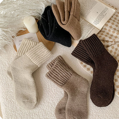 EverCozy™ – Premium Hygge Mellemlange Uldstrømper