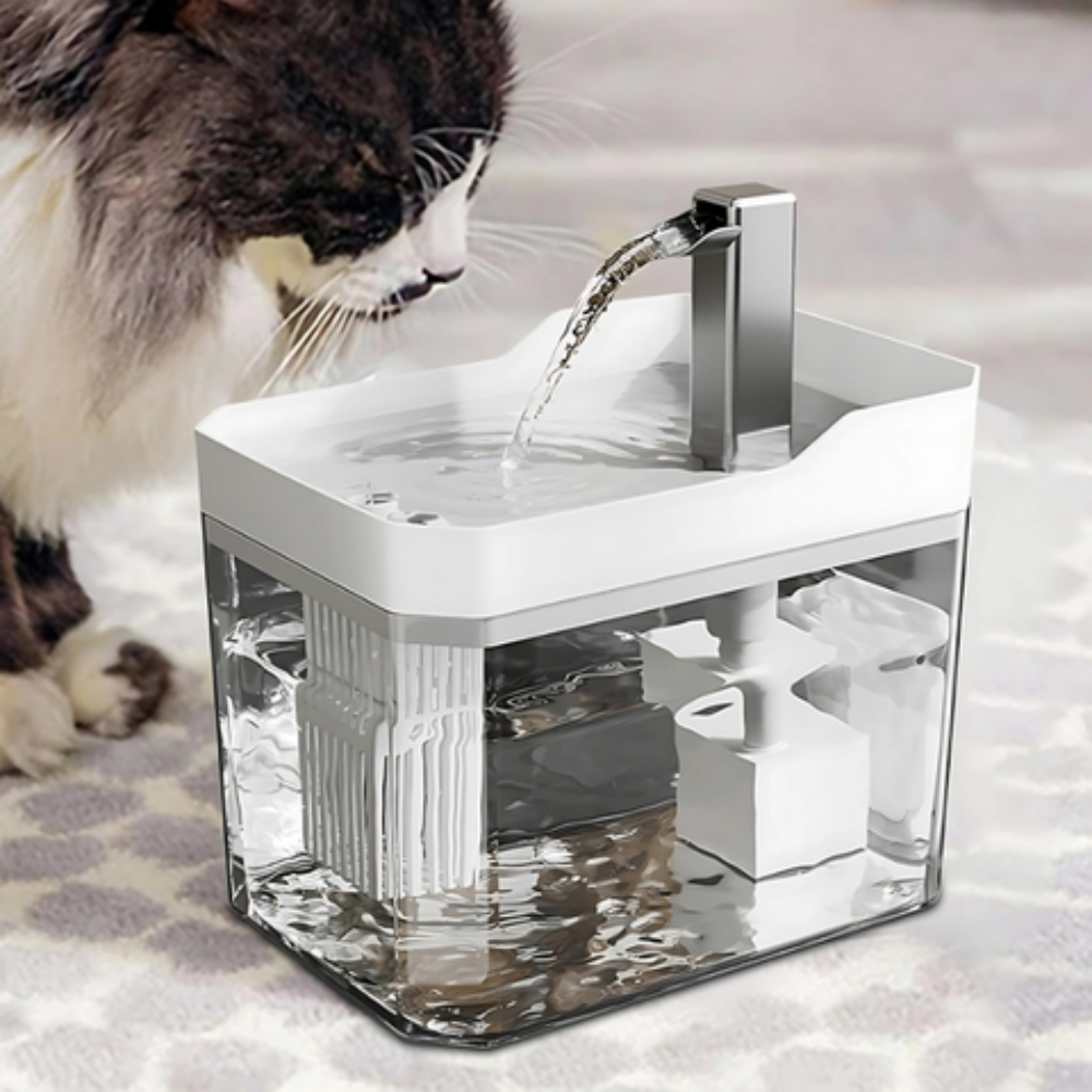 Catfri® WaterFountain: Smart Automatisk Kæledyr Vand Springvand