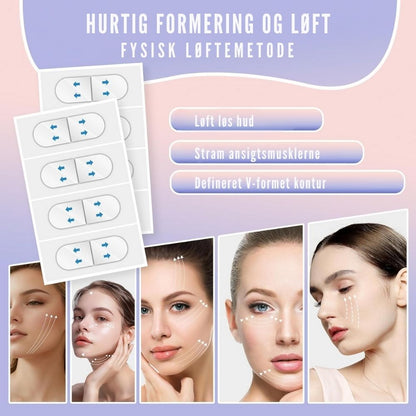 InvisiFaceLift™ | Usynligt ansigtsløftningsbånd – 40 stk. pr. pakke