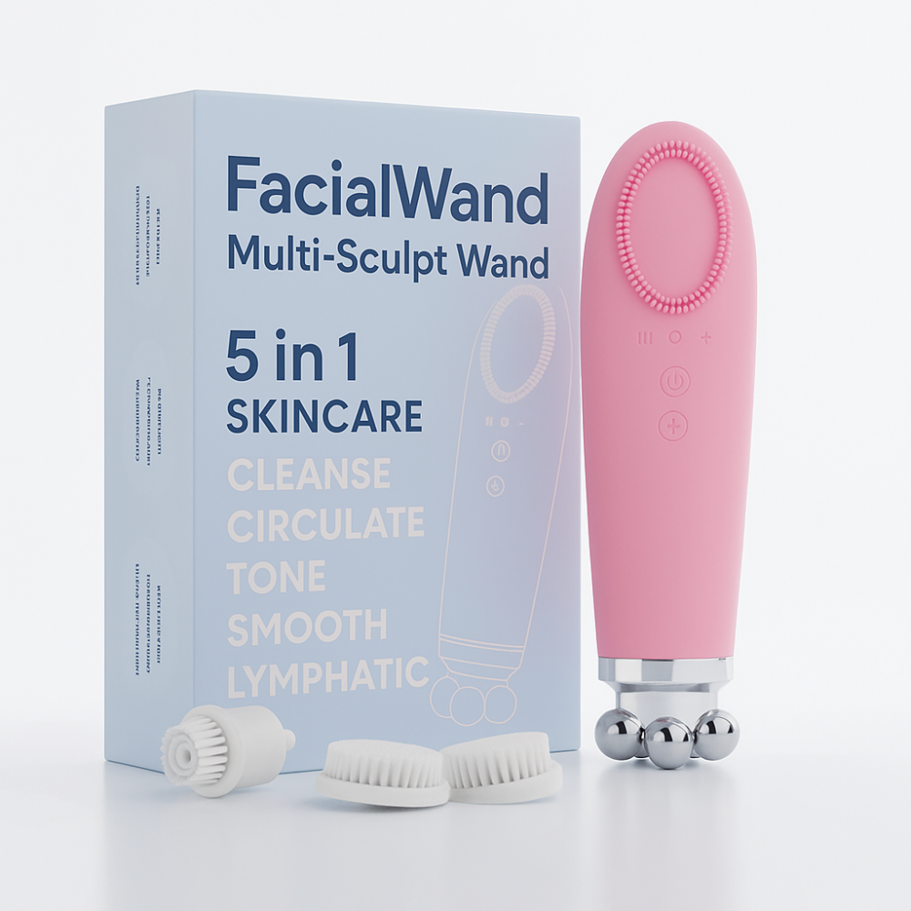 LuxeFacialWand™ | Skab en fastere, glattere og mere strålende hud
