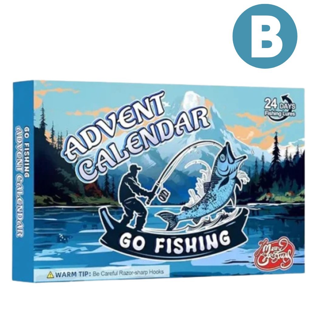 24 Days FiskeGlæde 2025™ - Julekalender for lystfiskere
