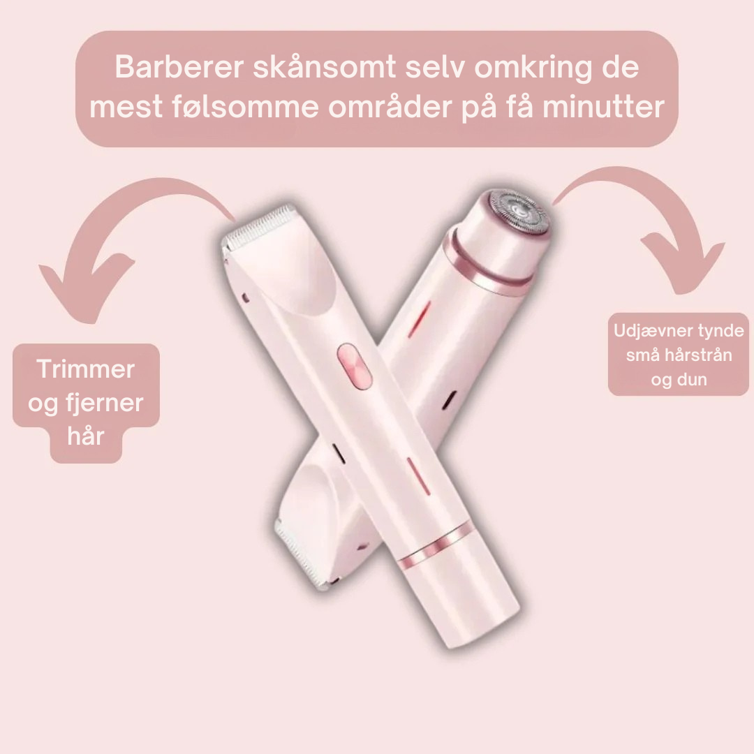 SilkPro™ - 2-i-1 Barbermaskine til Kvinder