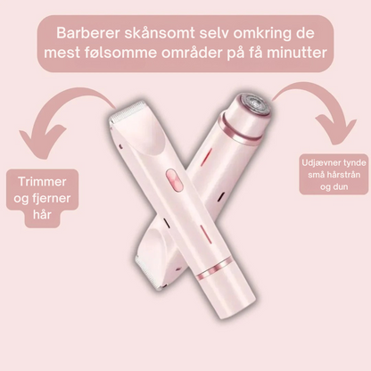 SilkPro™ - 2-i-1 Barbermaskine til Kvinder